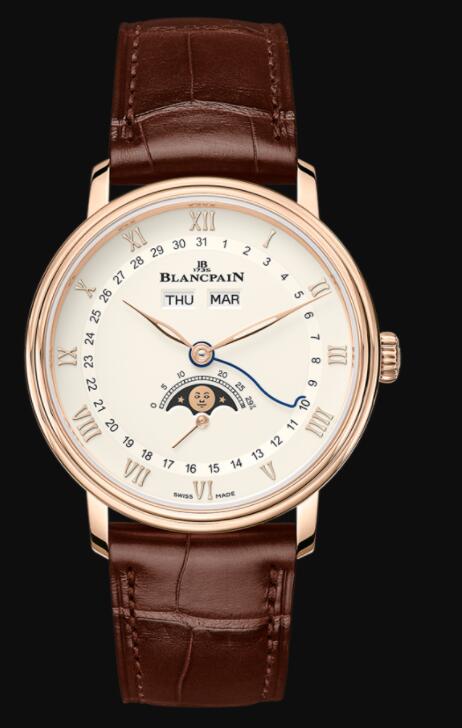 Replica Blancpain Villeret QUANTIEME COMPLET Watch 6264 3642 55B